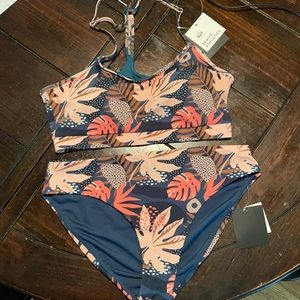 Senita athletics 2 piece bikini size large